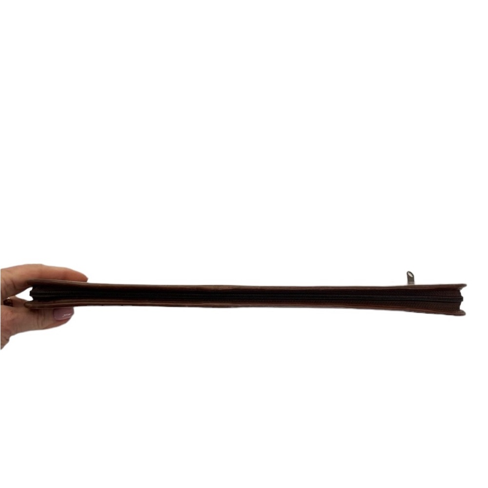 Crouch & Fitzgerald Leather Tie Case Brown - Picture 8 of 8